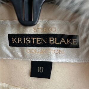 Kristen Blake Cream Jacket
